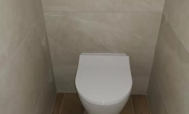 Installation de toilettes, Aix-les-Bains, Mellerin Mickaël