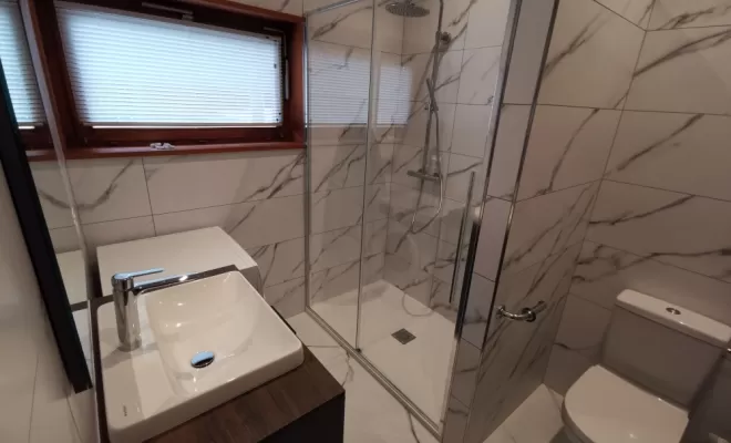 Rénovation salle de bain sur la commune de Naves-parmelan , Aix-les-Bains, Mellerin Mickaël